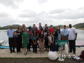 Students at Panama Canal Expansion Presentation – Best Places In The World To Retire – International Living