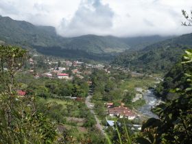 Boquete arial view with clouds and mountains – Best Places In The World To Retire – International Living