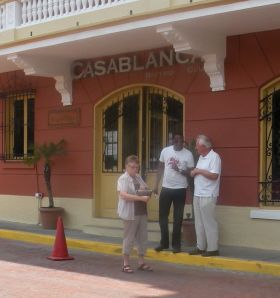 Outside a cafe' in Old Town Panama – Best Places In The World To Retire – International Living