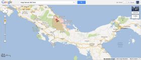 Bocas del Toro map, Caribbean coast Panama, near Costa Rica – Best Places In The World To Retire – International Living