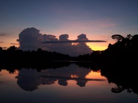 The sun sets over Lake Gatun near Gamboa in the Panama Canal Zone – Best Places In The World To Retire – International Living